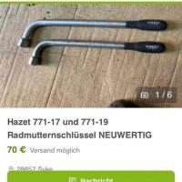 Комплект телескопични ключове Hazet Germany, снимка 6 - Ключове - 39486503