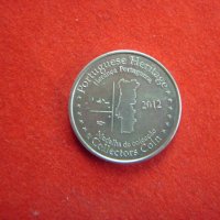 Монета -плакет  Дворец Пена-Португалия, снимка 2 - Нумизматика и бонистика - 32146159