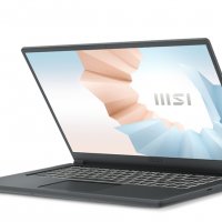 Лаптоп, MSI Modern 15 A5M, 15.6" 1920x1080, IPS-Level FHD AG, AMD Ryzen 5 5500U (2.1GHz, up to 4.0GH, снимка 1 - Лаптопи за работа - 38430523