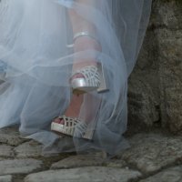 Бални обувки с висок ток в сребрист цвят Kemal Tanca, снимка 7 - Дамски обувки на ток - 31429808