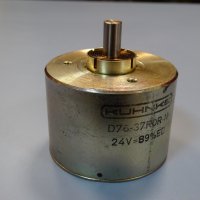 ел. магнит въртящ KUHNKE D76-37ROR-N rotary solenoid 24VDC 89%ED, снимка 1 - Резервни части за машини - 42131632