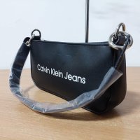 Луксозна Черна чанта Calvin Klein/SG-E72, снимка 1 - Чанти - 42902828