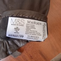 Marks & Spencer оригинални НОВИ кафяви дам. ръкавици - Естествена кожа , снимка 3 - Ръкавици - 39067237