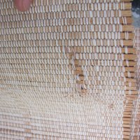Ретро щора - дървени ламели и оплетка, снимка 7 - Щори - 35201990