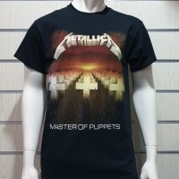 Нова мъжка тениска със ситопечат на музикалната група METALLICA - MASTER OF PUPPETS , снимка 6 - Тениски - 28319764