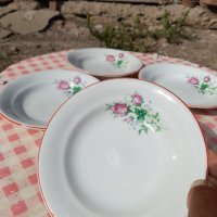 Стара порцеланова чиния,чинии #9, снимка 4 - Антикварни и старинни предмети - 33943462
