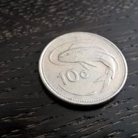 Монета - Малта - 10 цента | 1986г., снимка 2 - Нумизматика и бонистика - 29311424