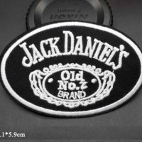 jack daniel's емблема апликация за дреха дрехи самозалепваща се картинка нашивка, снимка 1 - Други - 38016119