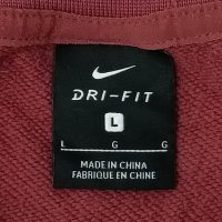 Nike DRI-FIT Sweatshirt оригинално горнище L Найк спорт суичър, снимка 3 - Спортни екипи - 39960246