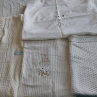 Бебешки памучни одеяла-5бр., снимка 2 - Спално бельо и завивки - 42482090