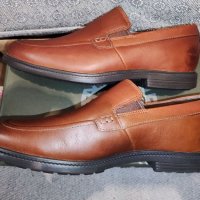 Удобни и стилни мъжки половинки от естествена кожа Timberland №40, снимка 6 - Официални обувки - 37951374
