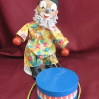 70-те Детска Играчка Клоун механизирана, снимка 4 - Антикварни и старинни предмети - 37030686