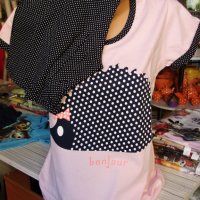 Дамска пижама с къс ръкав размер Л, снимка 5 - Пижами - 14417206