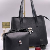 Karl lagerfeld дамска чанта стилна лукс код 201, снимка 2 - Чанти - 40632413