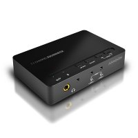 Звукова карта на USB Axagon ADA-71 - Пълноценен съраунд звук Sound Box external 7.1-channel, снимка 9 - Други - 36816464