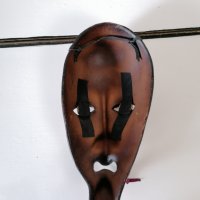 Керамична догонска маска, снимка 3 - Декорация за дома - 29362370