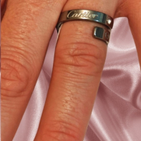 Уникален дамски пръстен от неръждаема стомана с камъни цирконий , снимка 2 - Пръстени - 44620106