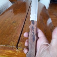 Стар кухненски нож #12, снимка 3 - Други ценни предмети - 42434951