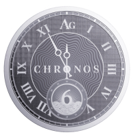 Токелау 2024 - 6 NZD – Хронос , Часовник 1 OZ – Сребърна монета, снимка 4 - Нумизматика и бонистика - 44779693