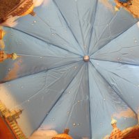 Луксозен дамски чадър от Санкт Петербург, Русия, нов, снимка 1 - Други - 44358965