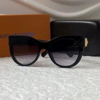 Louis Vuitton 2023 висок клас дамски слънчеви очила котка, снимка 8 - Слънчеви и диоптрични очила - 38936909