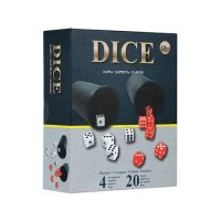 Настолна игра Dice cup, Зарове, Чаши, 18+ години, Пластмаса, Многоцветен, снимка 2 - Настолни игри - 38791410