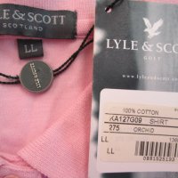 LYLE & SCOTT нова, с етикет дамска розова тениска., снимка 2 - Тениски - 29919794