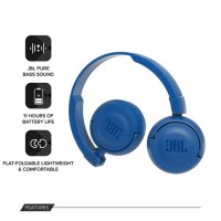 JBL T450BT Bluetooth Безжични слушалки с микрофон, снимка 7 - Слушалки, hands-free - 31581745