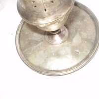 Радка колекционерска Османска турска ислямска сребърна кадилница с надпис  и рибена кост , снимка 9 - Антикварни и старинни предмети - 44324886