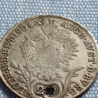 Сребърна монета 20 кройцера 1804г. Франц втори Будапеща Австрия 14958, снимка 10 - Нумизматика и бонистика - 42888416
