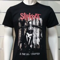 Нова мъжка тениска с дигитален печат на музикалната група SLIPKNOT - The Gray Chapter, снимка 7 - Тениски - 35347840