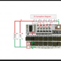 BMS Контролер за зареждане на литиево йонни батерии, зарядно за 5 клетки 100А, 14лв , снимка 4 - Друга електроника - 29873788
