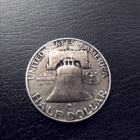 Half Dollar D-USA-1963г.Сребро!, снимка 2 - Нумизматика и бонистика - 35668527