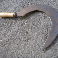 Немски инструмент сърп, снимка 2 - Антикварни и старинни предмети - 30120949