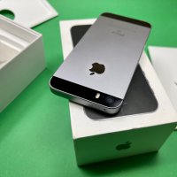 Отличен Apple iPhone SE 32GB Space Gray отключен телефон айфон, снимка 4 - Apple iPhone - 31391374