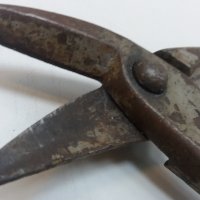 Стара ножица за ламарина, снимка 3 - Антикварни и старинни предмети - 39401459
