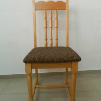 Трапезен стол Ка, цвят натурален - произведен  в България, снимка 2 - Столове - 29279140