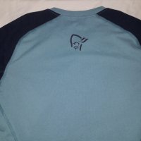 Norrona fjora equaliser lightweight T-Shirt (S) дамска тениска, снимка 4 - Тениски - 36633594