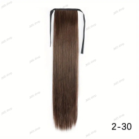 Естествено изглеждаща синтетична коса за жени и момичета, 6цвята, снимка 12 - Аксесоари за коса - 43591862
