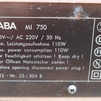 Saba MI 750., снимка 10 - Ресийвъри, усилватели, смесителни пултове - 33873681