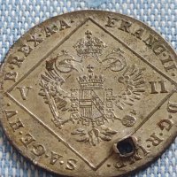 Сребърна монета 7 кройцера 1802г. Франц втори Карсбург Австрия 26037, снимка 9 - Нумизматика и бонистика - 42890477
