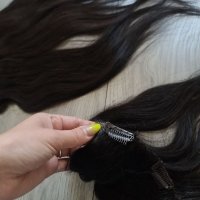 Екстеншъни от 100% естествена коса 170 грама, снимка 5 - Продукти за коса - 38556413