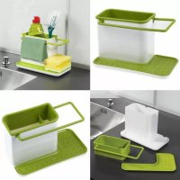 Органайзер за чиста мивка - подложка гъбичка за веро, сапун, сушилник, снимка 6 - Аксесоари за кухня - 40365618