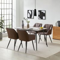 Висококачествени трапезни столове тип кресло МОДЕЛ 286, снимка 2 - Столове - 42394641