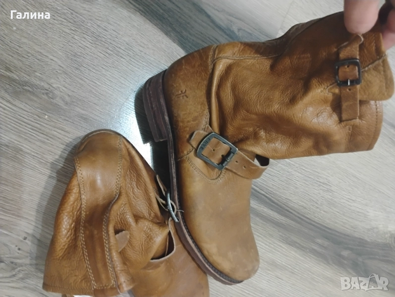 Боти от естествена кожа, снимка 1