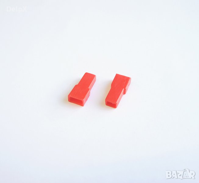 Капачка/маншон за кабелна обувка PVC червена 6,3mm, снимка 1
