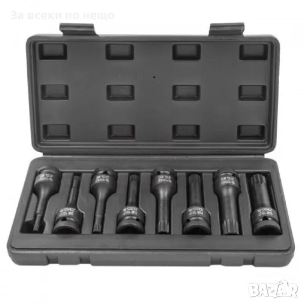 Комплект ударни битове 12 - шестограм 8 части Forsage, снимка 1