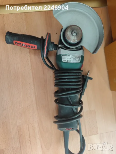 Metabo wev 10-125 quick ъглошлайф, снимка 1