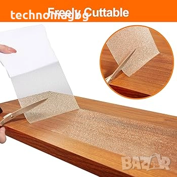 Неплъзгащи се ленти за стъпала , безцветни , 15 x 81 cm, снимка 1