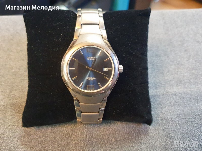 Мъжки часовник Casio LIN-169 Titanium В отлично техническо състояние, много добър външен вид., снимка 1